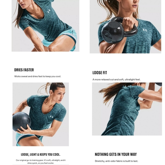 UA Tech™ Twist Crew Women's Short Sleeve3 Colors - Picture 2 of 11